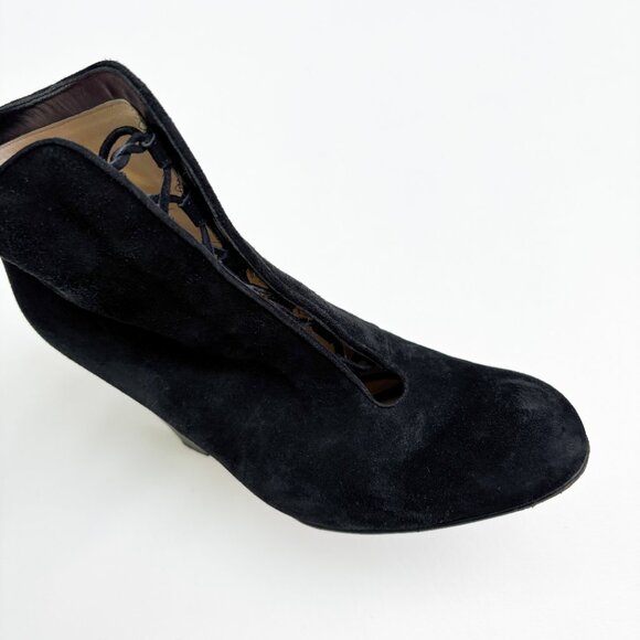 Christian Louboutin Chaperon Black Suede Leather - Picture 8 of 11